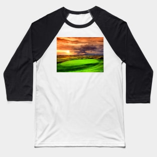 14th hole at Royal Portrush Dunluce Baseball T-Shirt